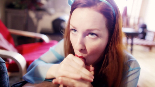 Beautiful Camille Crimson; Blowjob Red Head 