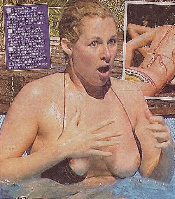 Abi Titmuss boob slip photo; Celebrity 