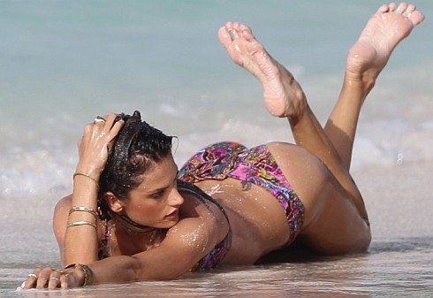 Alessandra Ambrosio wet ass; Celebrity 