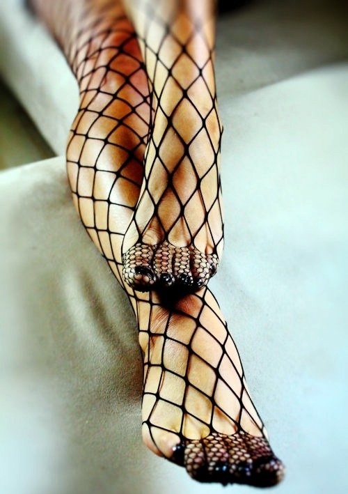 fishnets; Foot 