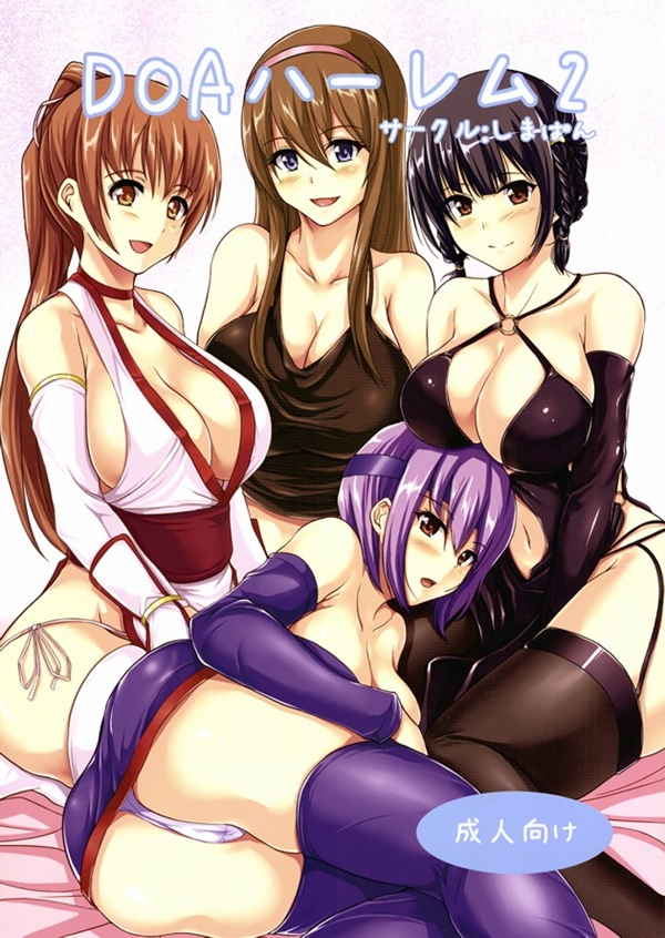 DOA Harem 2 (Dead Or Alive doujin); Hentai 