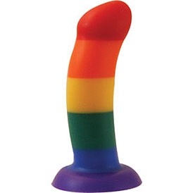 Rainbow Amor Dildo - So colorful!; Toys Other 