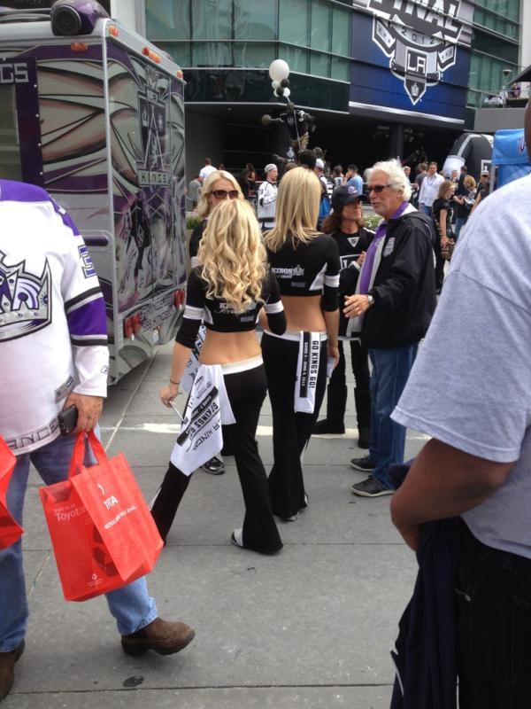 Love watching the Stanley Cup.  Go Kings!; Hot 